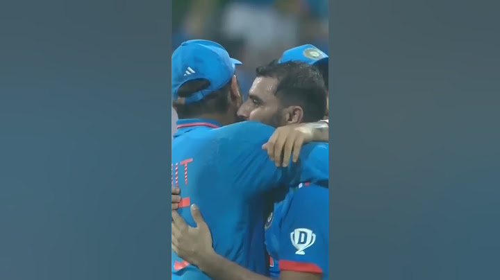 Who could forget this incredible performance from Mohammad Shami in the Cricket World Cup last year