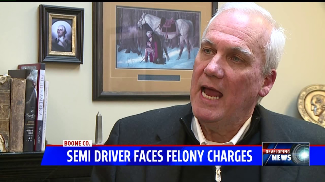 Semi driver facing felony charges after deadly accident - YouTube