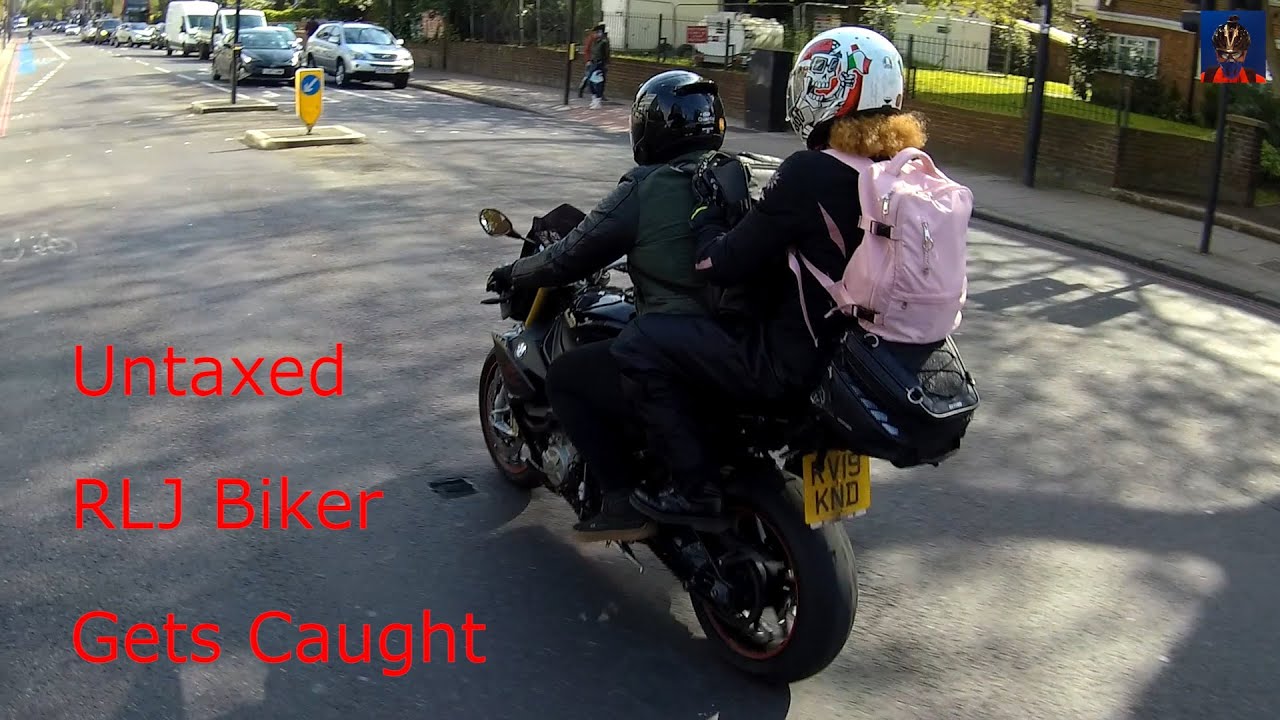 Untaxed Red Light Jumping Motorcyclist Gets Caught - £100 and Three ...