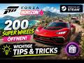 FH 6  200 Super WheelSpin + 5 Secret Cars Tips Tips Tips PC Steam RTX5090 Max D