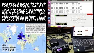 WSPR WSJTX Quick Setup MiniProSC FT-817ND Ubuntu Linux EP05