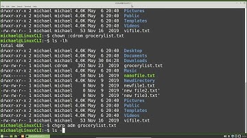 Linux Command Line (22) File Ownership