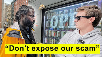 I Confronted Dangerous Migrant Scammers in NYC *attacked*