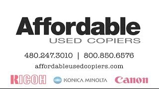 480-247-3010 Used Color Copiers Phoenix Scottsdale Tempe Arizona