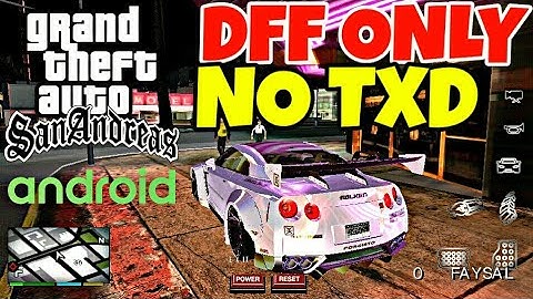 GTA SA ANDROID Luxurious as F $#K DFF ONLY NO TXD Car Pack 2019