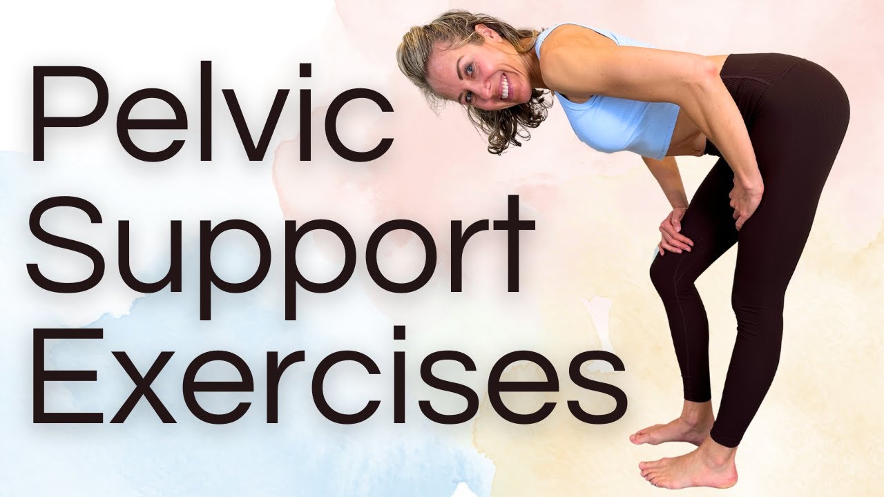 5 Simple At Home Exercises for Immediate Pelvic Support 🌸 Follow-Along Workout