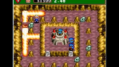 GSCentral - Super Bomberman 4 (J) (SNES) - Walk Through Breakable Blocks (GG)
