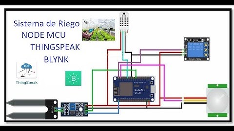 Sistema de Riego con Blynk y ThingSpeak - Adquisición de datos IoT