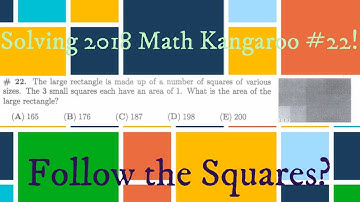 Solving Math Kangaroo 2018 #22 for 3-4 grade! Just follow the steps!