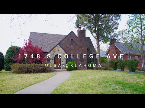 1748 S College Ave, I Tulsa, OK home video tour