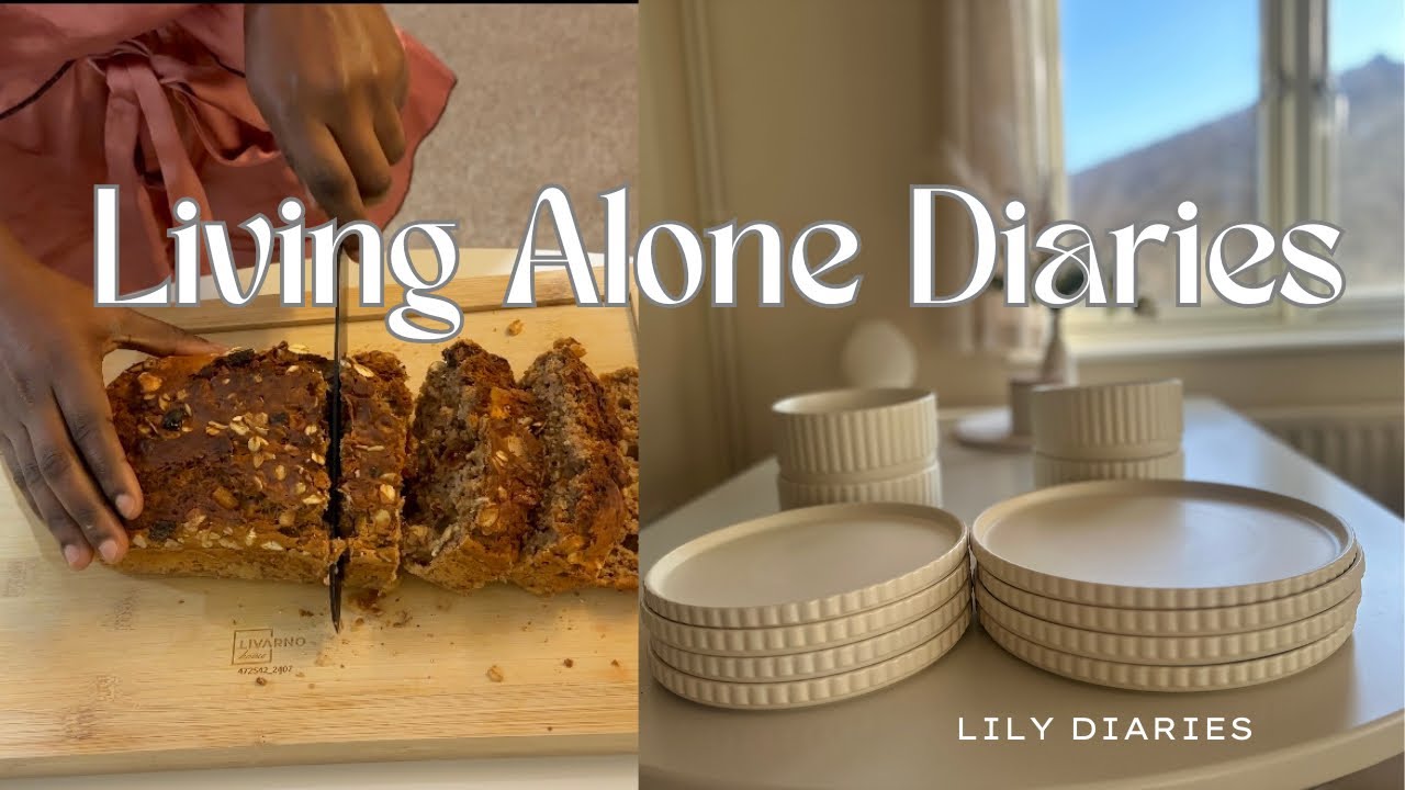 🤍 Living Alone Diaries✨ | Productive Day, Unboxing, Baking & Cooking