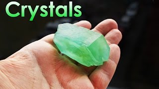 How to Grow Green Single Crystal of Mohr's Salt at Home? DIY homemade!