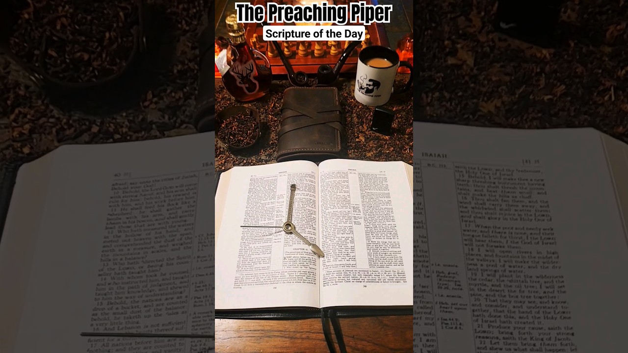 The Preaching Piper | Revealing The Bible Verse of the Day | YTPC | Desiring God | 