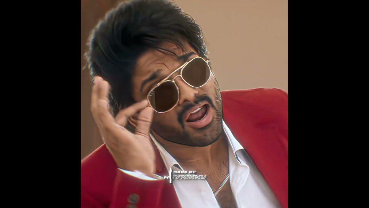 bro's swag😏🗿| Allu Arjun |  