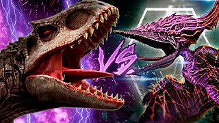 Valkyrie 77 Vs Indominus Rex - Juric World The Game - World Boss Event Battle Hd