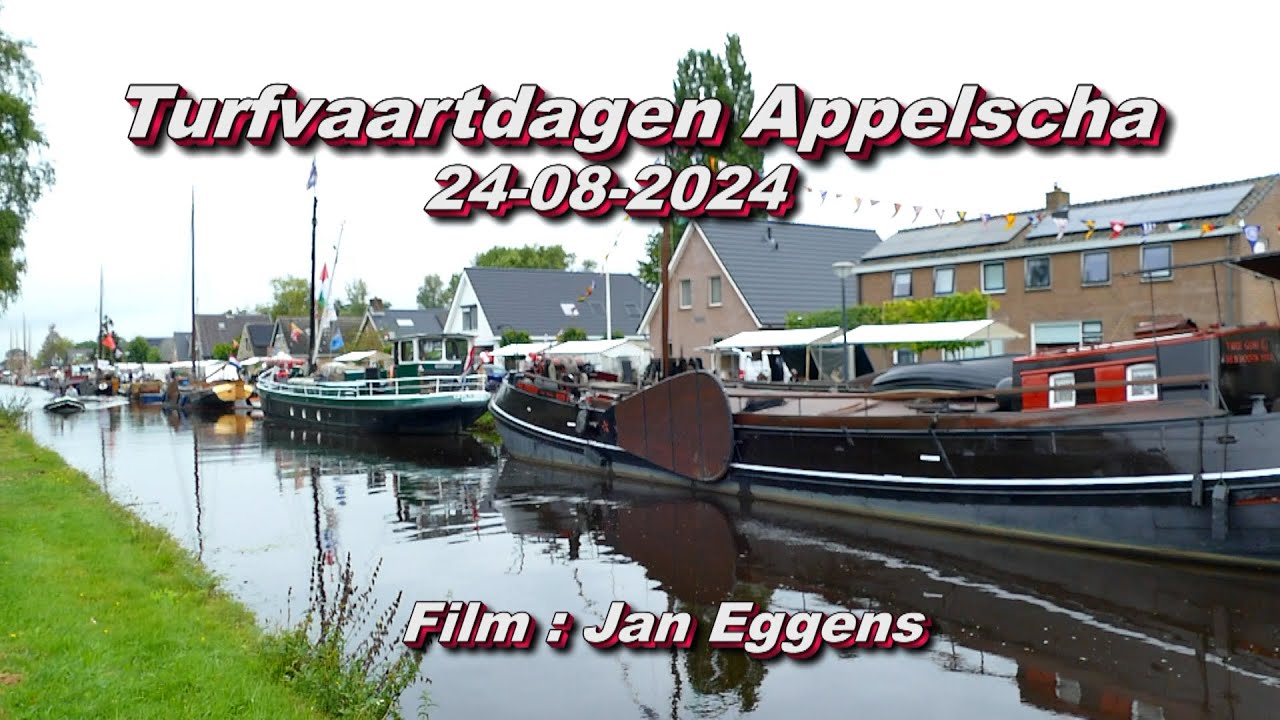 Turfvaartdagen in Appelscha 24 08 2024
