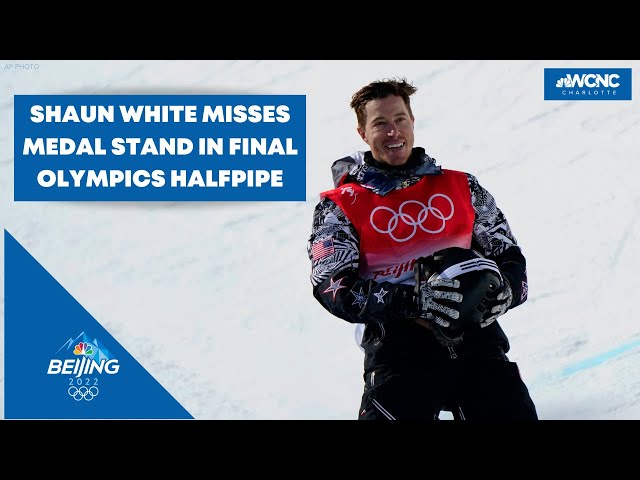 Watch Shaun White's Last Olympic Snowboard Halfpipe Runs