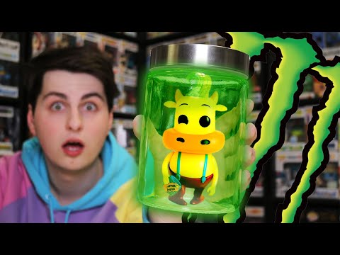 I Left a Funko Pop in Monster Energy For a Week and Heres What Happened!