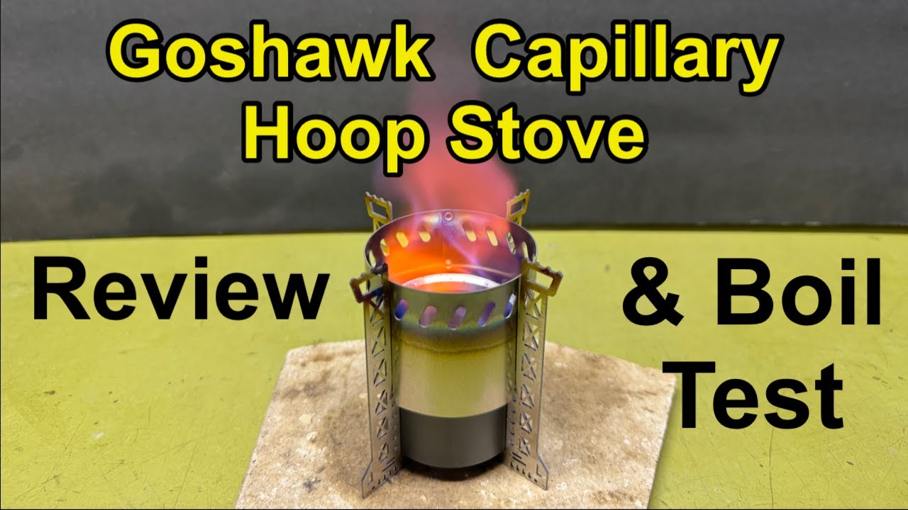 アルコールストーブ Capillary Hoop Stove Laid-Back：焚火な野遊び