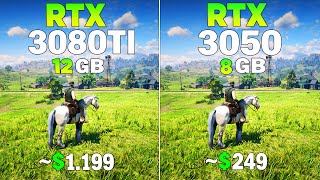 RTX 3080 Tİ vs RTX 3050 - Test in 8 Games