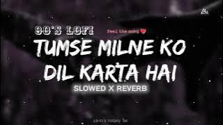 'Tumse Milne Ko Dil Karta Hai'[90's-Slowed Reverb] ~ Kumar sanu | Alka yagnik | 90's hits lofi