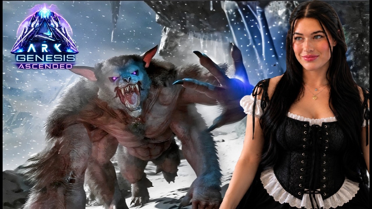 LIVE🟣How Long Can I SURVIVE THIS BIOME| ARK GENESIS 1