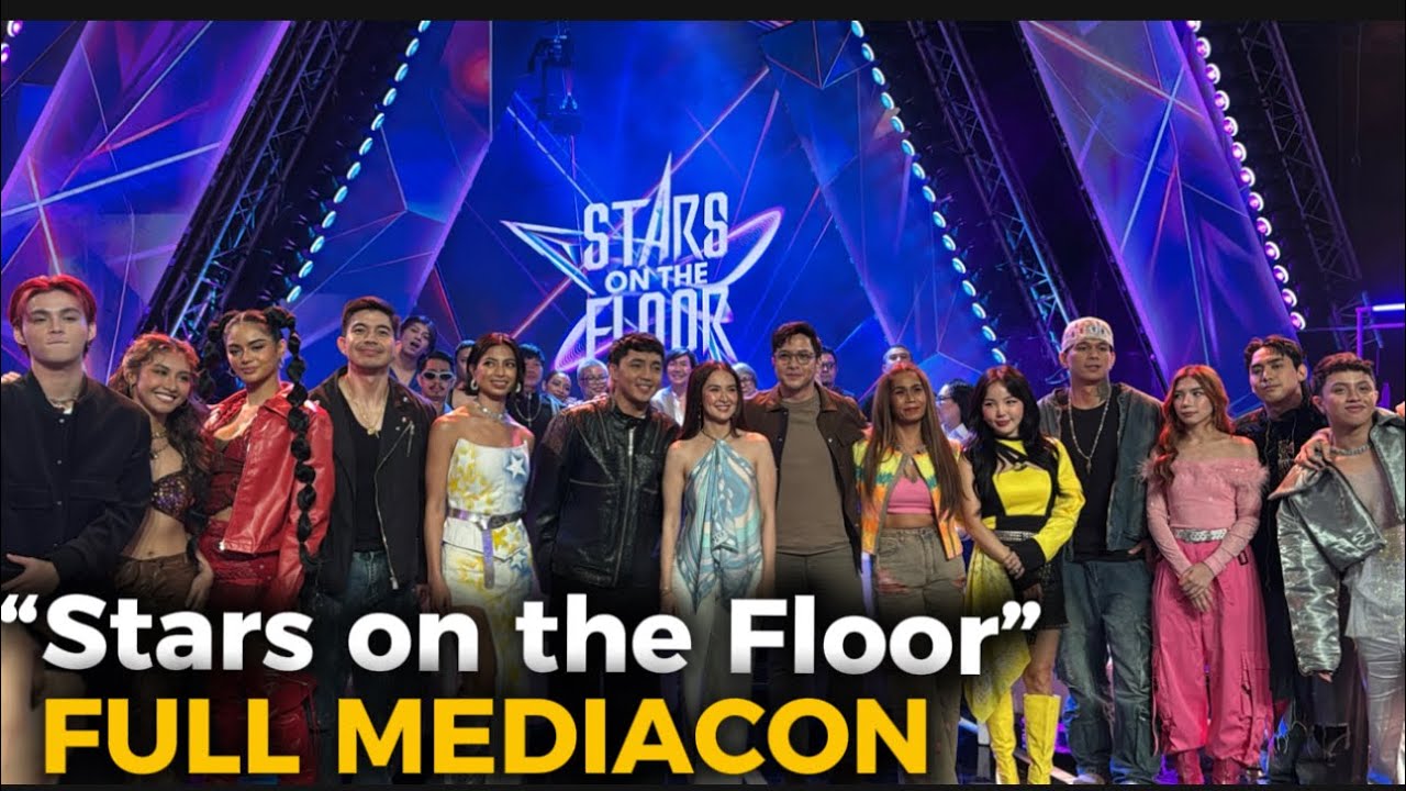 [FULL HD] “Stars on the Floor” MEDIACON | Alden, Marian, Pokwang, Coach Jay of SB19 with Contestants