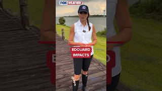 FOX Weather Meteorologist Britta Merwin Tracks The Impacts Of Edouard In Texas