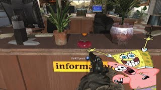 MW2 spongebob meme