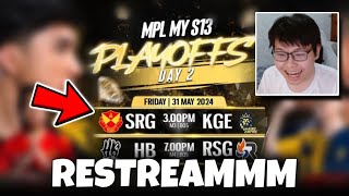 SRG STRONGEST TEAM RIGHT NOW?! MPL MY PLAYOFFS RESTREAM!! 🔴