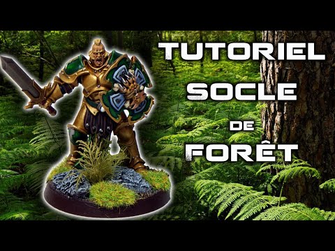 Tuto Socles Episode 7# Imitation sol de forêt 