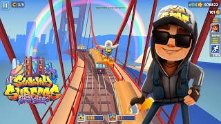 SUBWAY SURFERS GAMEPLAY PC HD 2024 - SAN FRANCISCO - JAKE DARK OUTFIT BAMBOO BOARD