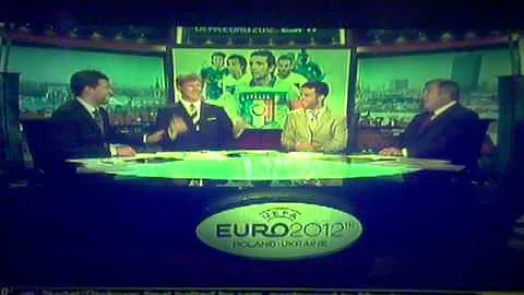 Michael Ballack telling Alexi Lalas off. Hilarious!