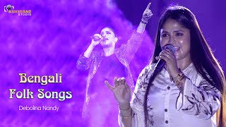 Bengali Folk   Mashup  Debolina Nandy  Singing