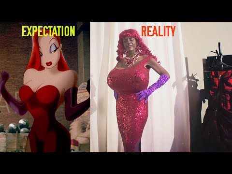 Video: What A Girl Looks Like - A Copy Of Jessica Rabbit