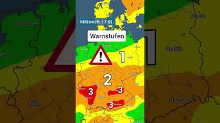 ❄️ Schnee und Glätte sind zurück: Am Mittwoch wird es besonders gefährlich auf den Straßen. #wetter screenshot 2