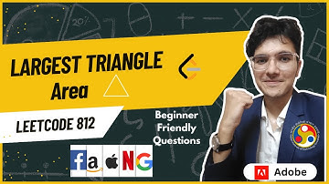 Largest Triangle Area | LeetCode 812 | Shoelace Formula