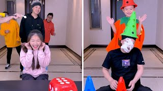 Compilation Of Popular Challenges On Tik Tok So Funny!! # Funnyfamily # Partygamers # Familygamers