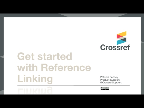 Get started with Reference Linking