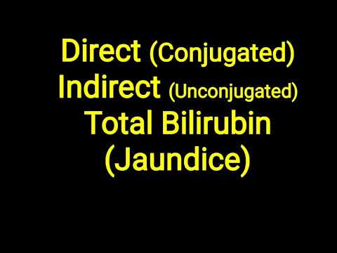 Bilirubin - Direct, Indirect and Total