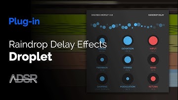 Sinevibes Droplet - Raindrop Delay Effects