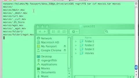 Unix 101 Commands: tar (tape achiever)