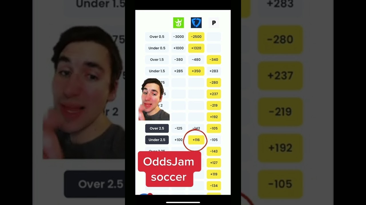 Absolutely Insane Soccer Line Movement | Sports Betting Picks #shorts