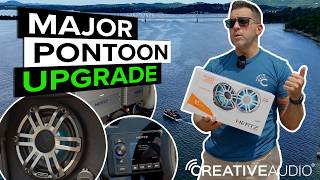 Your Pontoon NEEDS a Sound System Like This! | Hertz Marine Full Sound System Overview