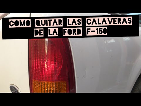 Video: ¿Cómo se quita la luz trasera en un Ford F150 2008?