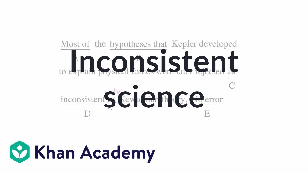 26 Inconsistent Science YouTube 26-inconsistent-science-youtube
