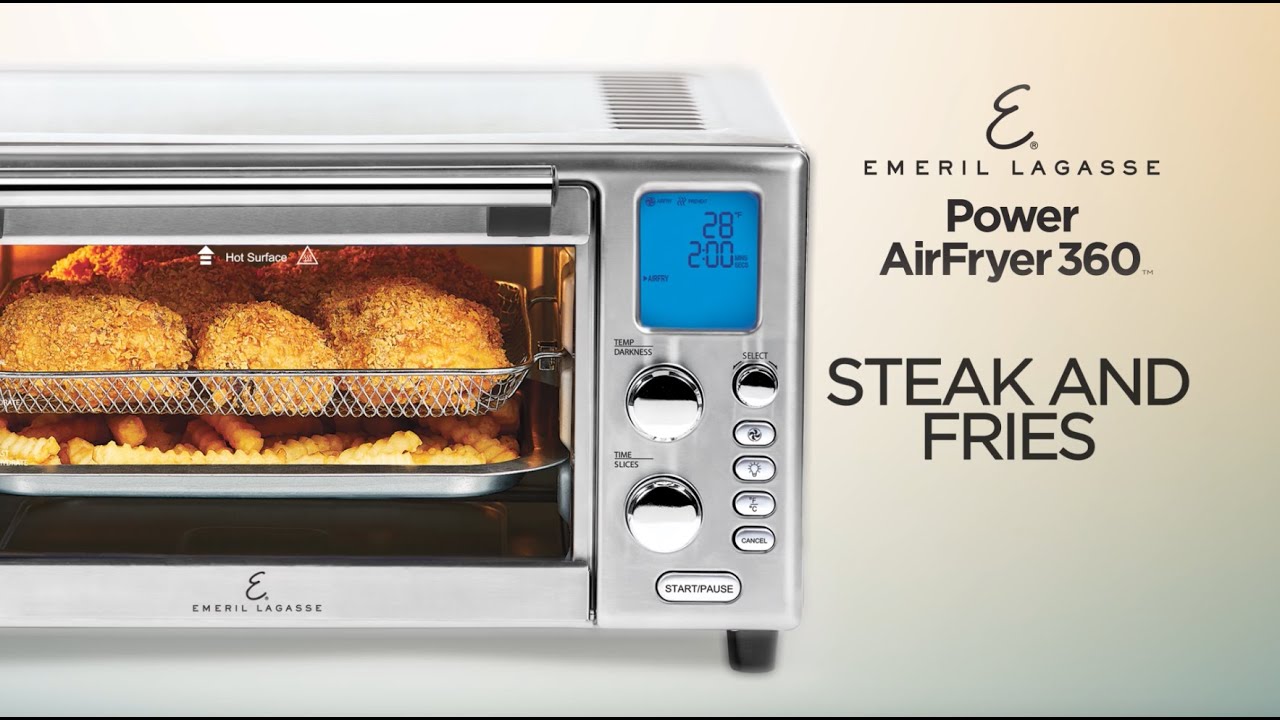 Emeril Power Air Fryer 360 | Steak and 