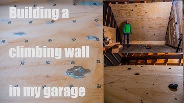 Epi 43 - Building a climbing wall in my garage with Mike
