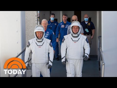 NASA And SpaceX Prepare To Launch Astronauts Into Orbit | TODAY