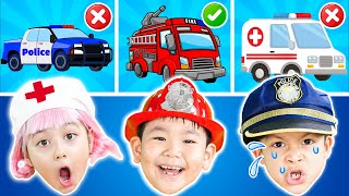 Where Is My Siren Song? 🚒 🚓 🚑 Little BT Don't Cry | BooTikaTi Kids